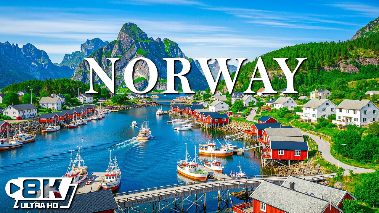 Norway 8K UHD – Admire The Untouched Beauty Of The Fjords And The Serene Nature Of Northern Europe