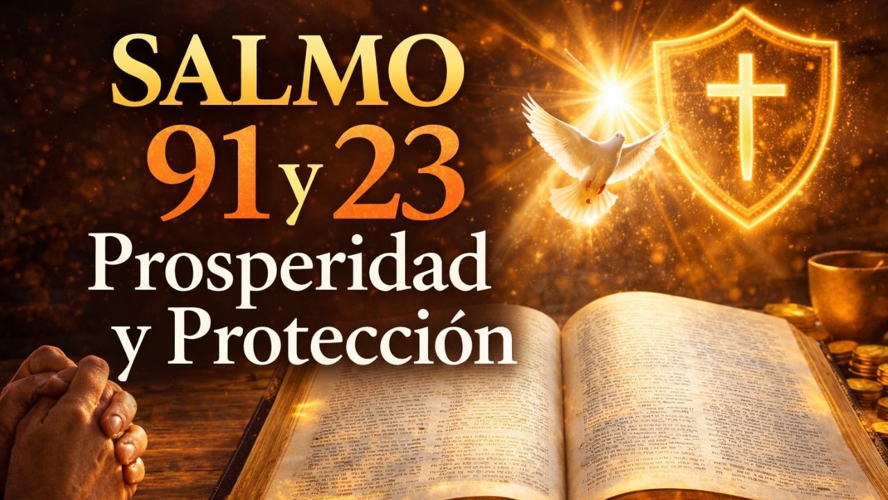 Una oración muy poderosa basada en los Salmos 91 y 23 para recibir protección y gran prosperidad.