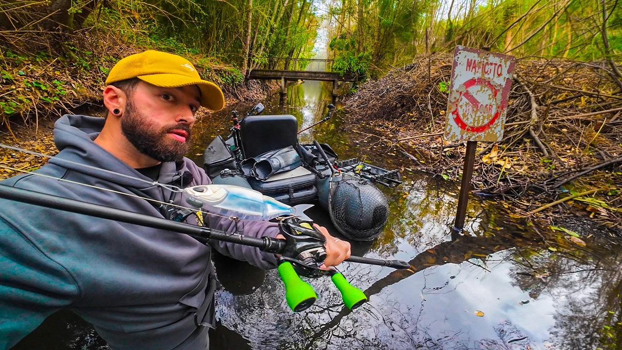 SEUL DANS 2 GRAVIÈRES OUBLIÉES…