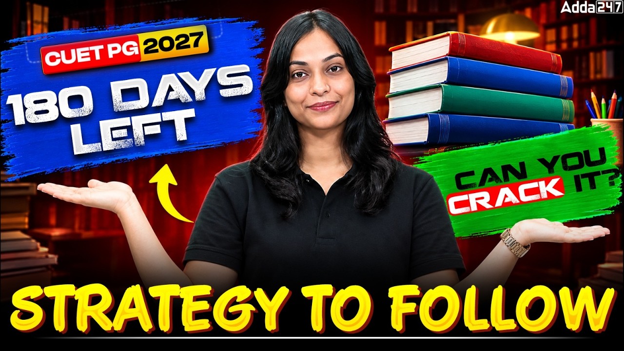 Complete 180 Days Study Plan for CUET PG 2027 Preparation | From Zero to Exam Ready ✅