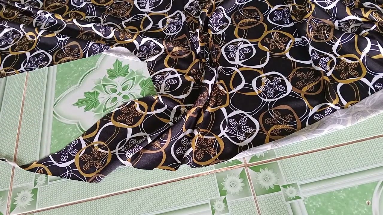Cách cắt tay áo đầm chữ A. Tay ngắn...