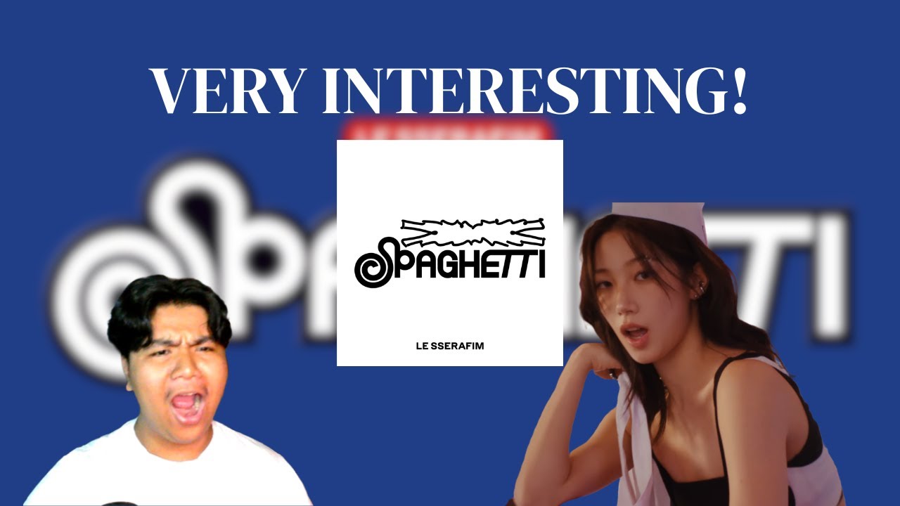 LE SSERAFIM (르세라핌) 'SPAGHETTI (feat. j-hope of BTS)' OFFICIAL MV & Single Album | Reaction