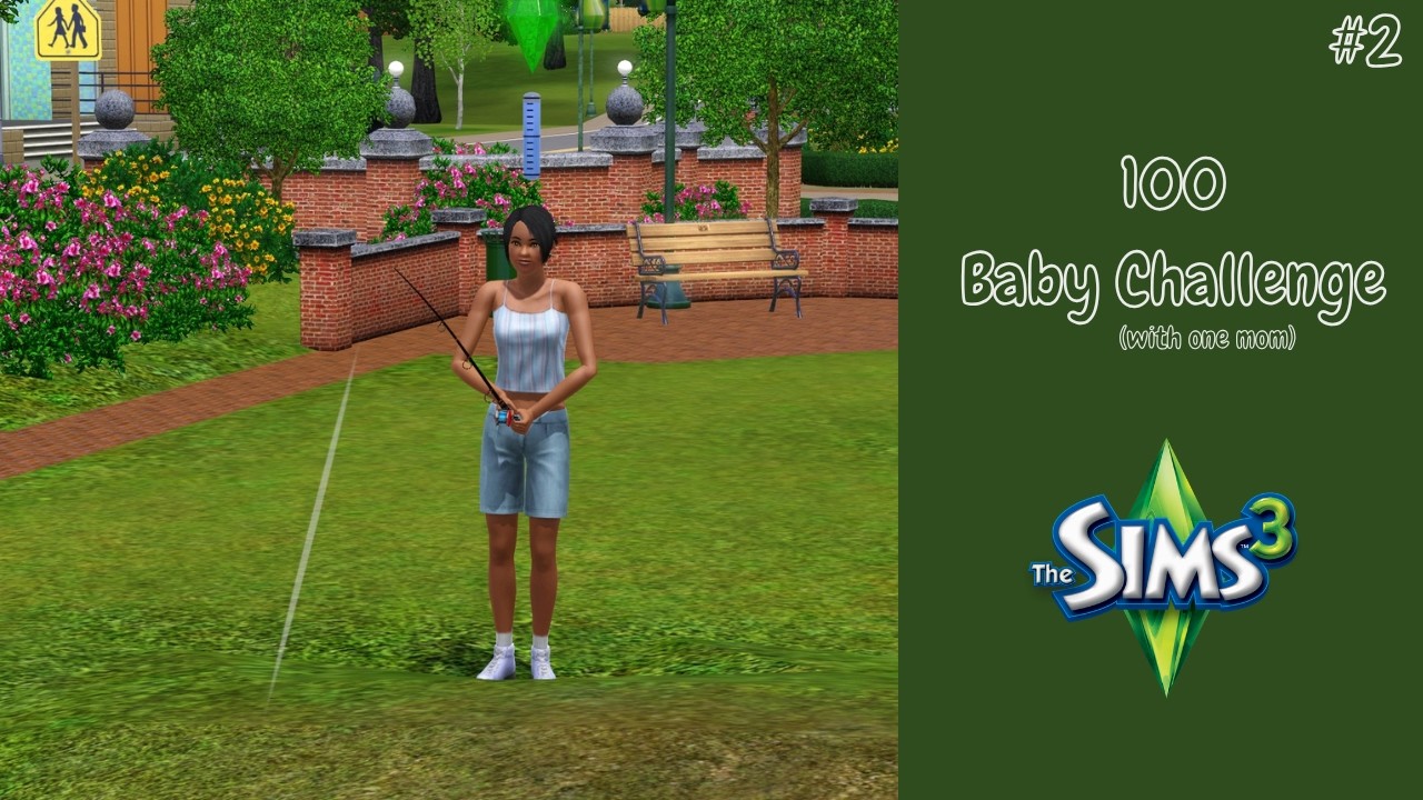 SIMS 3 - 100 BABY CHALLENGE WITH ONE MOM! EP 2