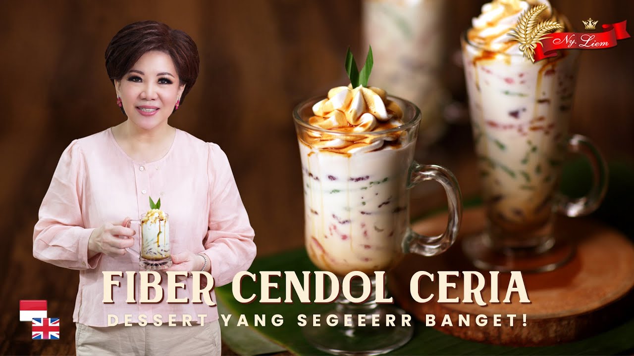 Es Dawet Tinggi Serat!! Fiber Cendol Ceria, Dessert Gurih, Kenyal, NAGIH!