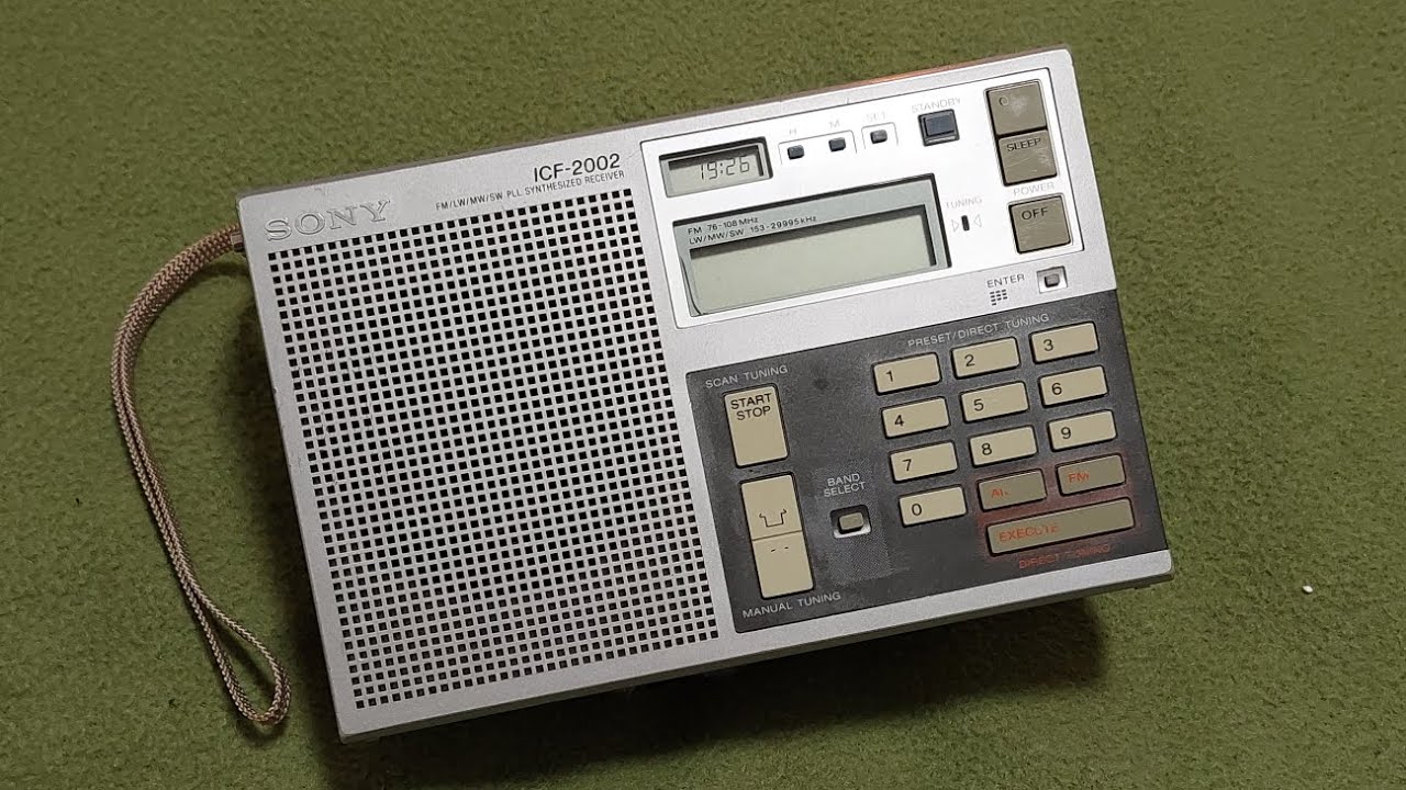 SONY ICF-2002 (ICF-7600D) ремонт.