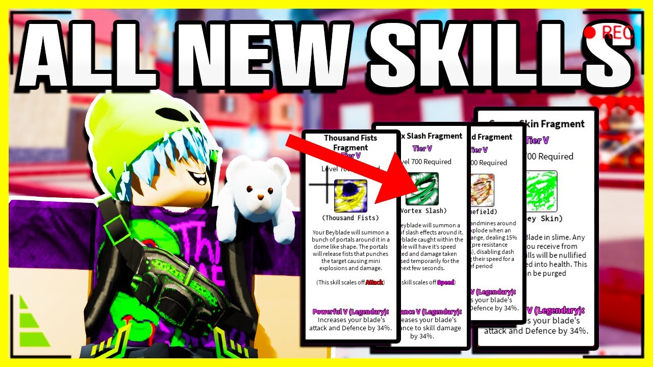 Bladers: Rebirth All New Skills SHOWCASE In The Spring Update