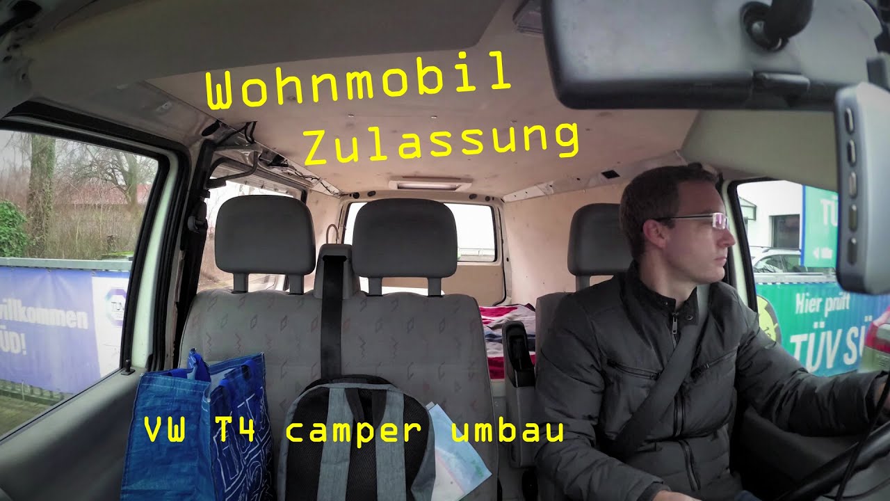 VW T4 umbau zum Camper Van - #17 - bekomme ich die Wohnmobil Zulassung?  | Ben am Leben