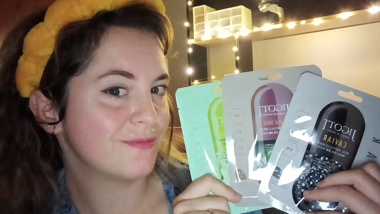 ASMR/SkinCare (mascarillas hidratantes y mucho más)