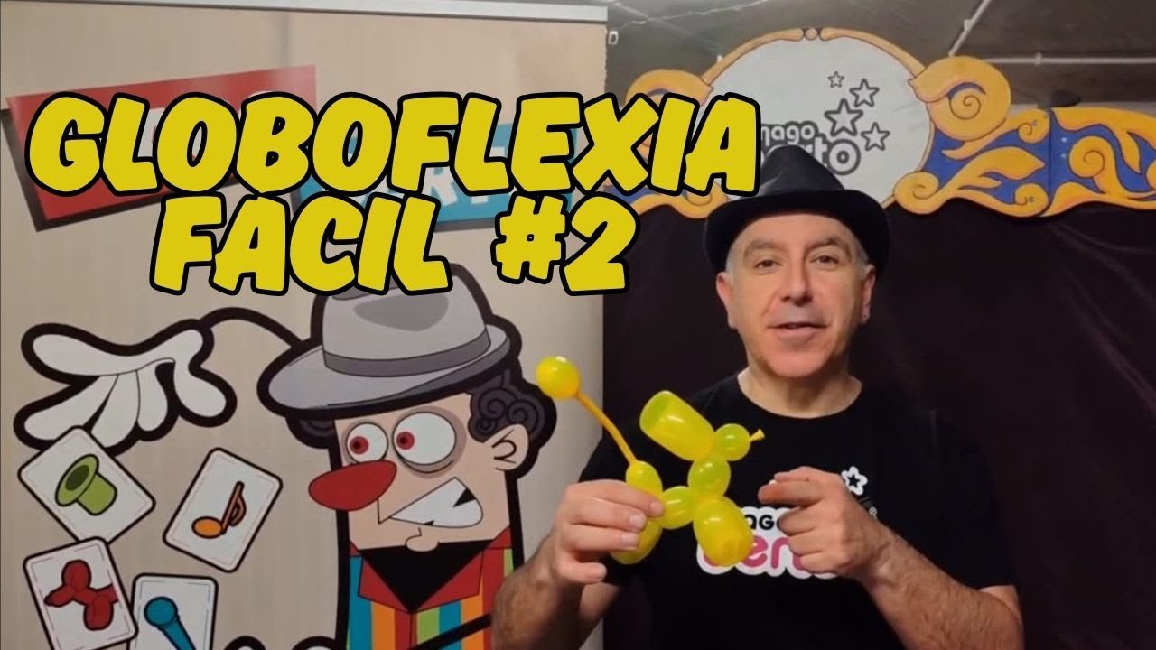 🎈Aprende figuras fáciles #globos @Mago_berto #globoflexia #fiestasinfantiles #balloons #halloween 