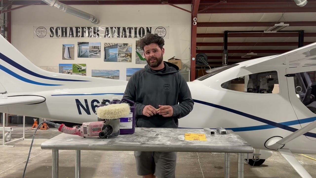 Sailplane Refinish Part 5 - Sand & Machine Polish