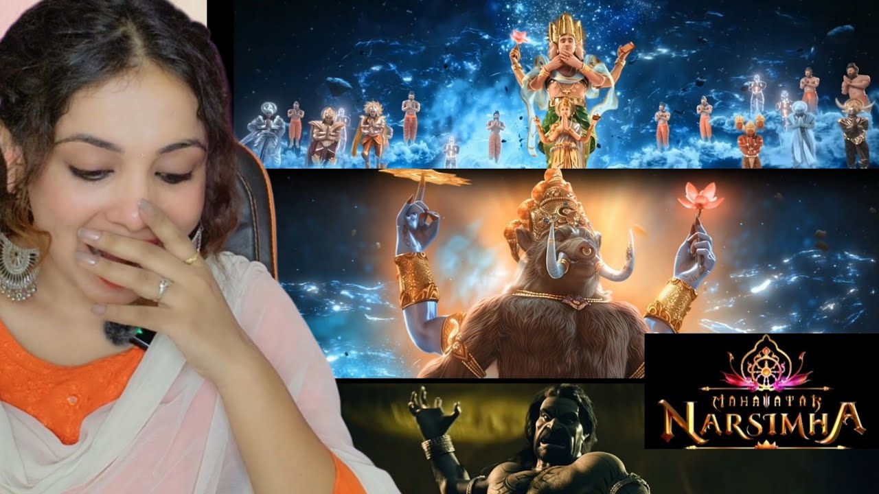 MAHAVATAR NARSIMHA VARAH AVATAR SCENE REACTION | NAKHREWALI MONA 