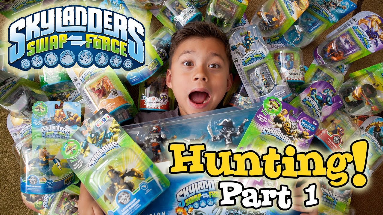 Skylanders SWAP FORCE HUNTING - PART 1 (Wave 1) - Toys 