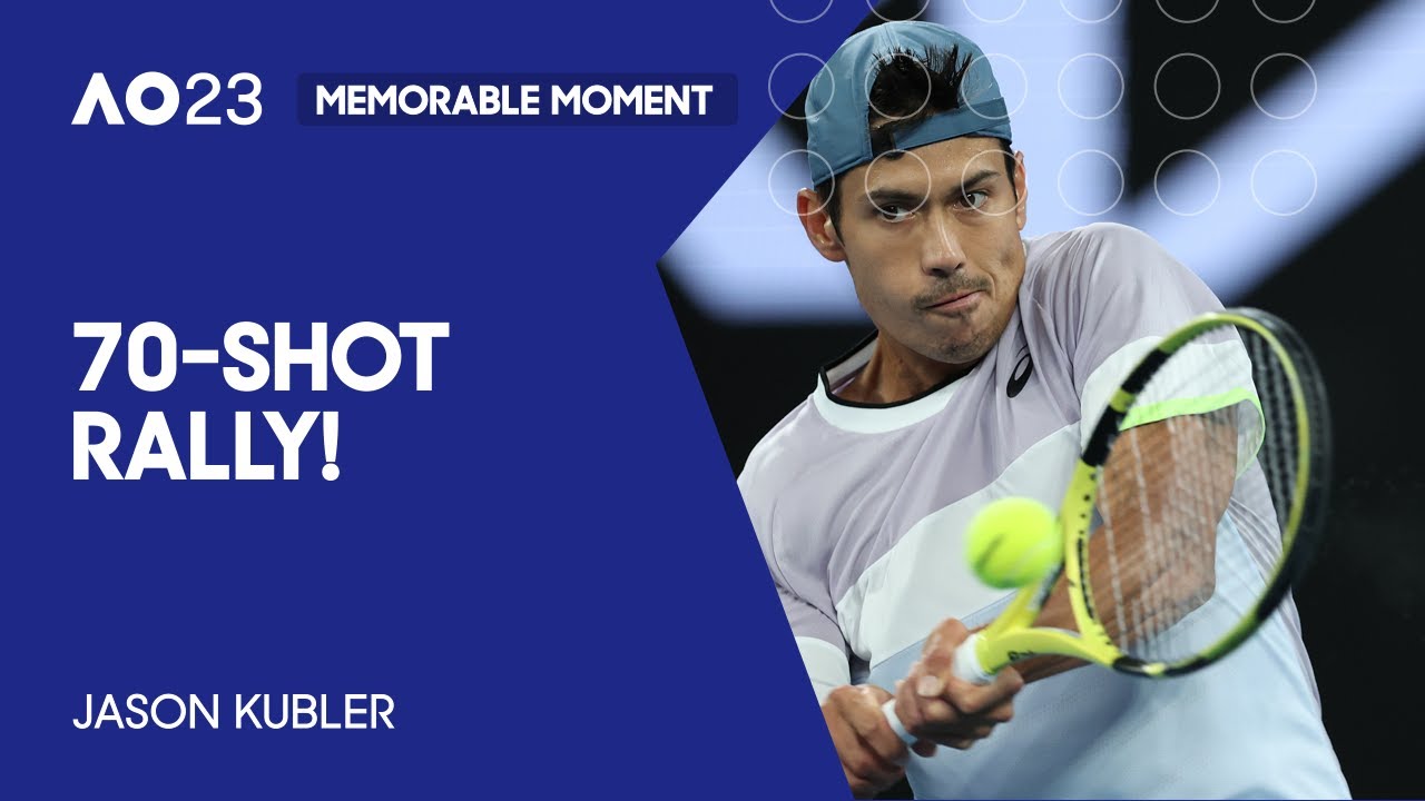 CRAZY 70-Shot Rally! | Australian Open 2023