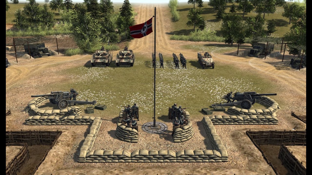 ЗЕЕЛОВСКИЕ ВЫСОТЫ | КАК СОХРАНИТЬ ВСЕ ФЛАГИ | Men Of War Assault Squad 2