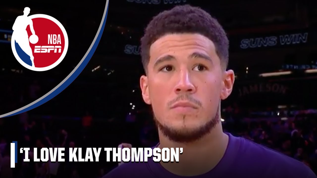 I love Klay Thompson - Devin Booker on Suns' scuffle with Warriors