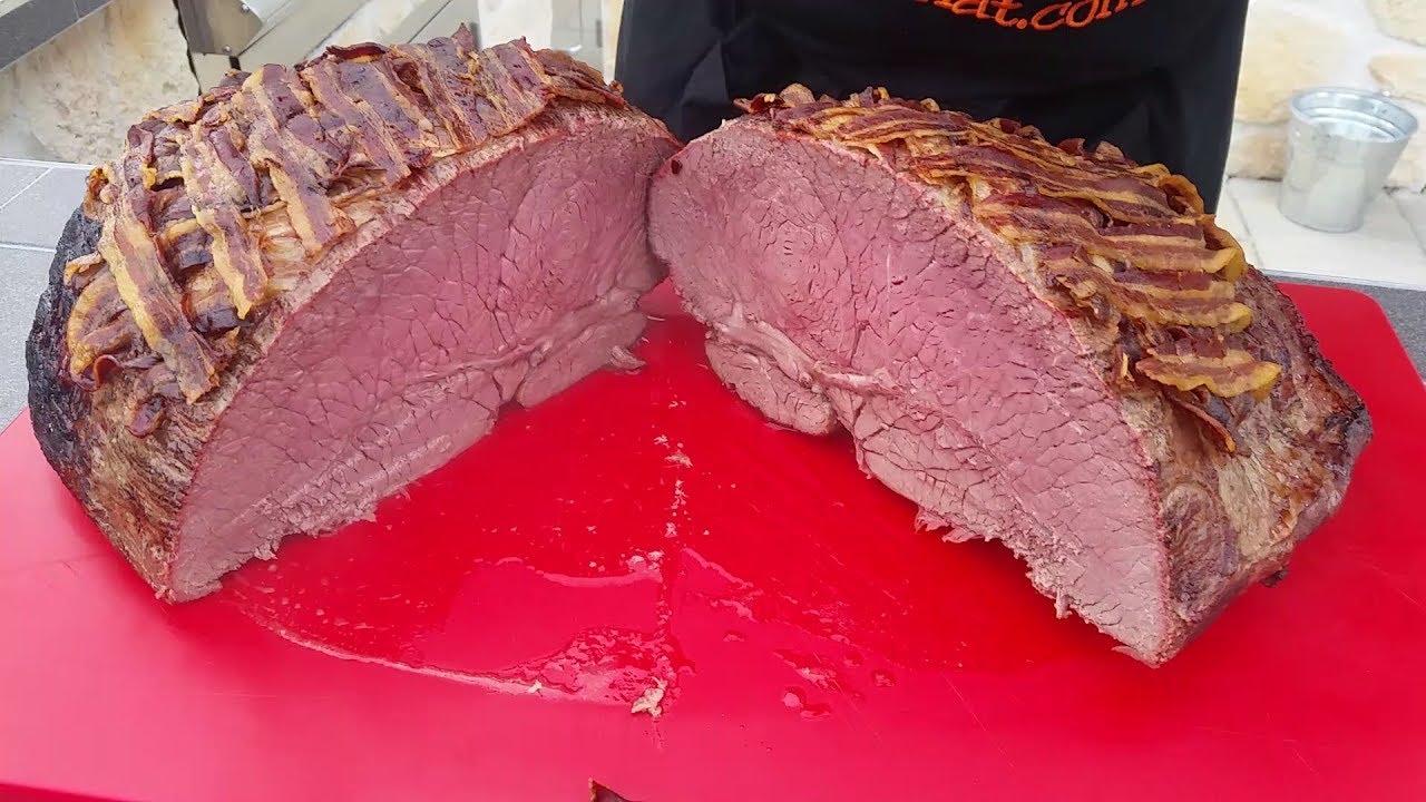 6,5 Kg Rinderbraten am Stück vom Kamadogrill - Steakthat.com