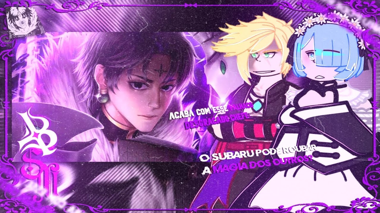 🕷️📕| Subaru as Chrollo lúcifer | React to | Blxck - Teia (Chrollo Lúcifer) 📕🕷️
