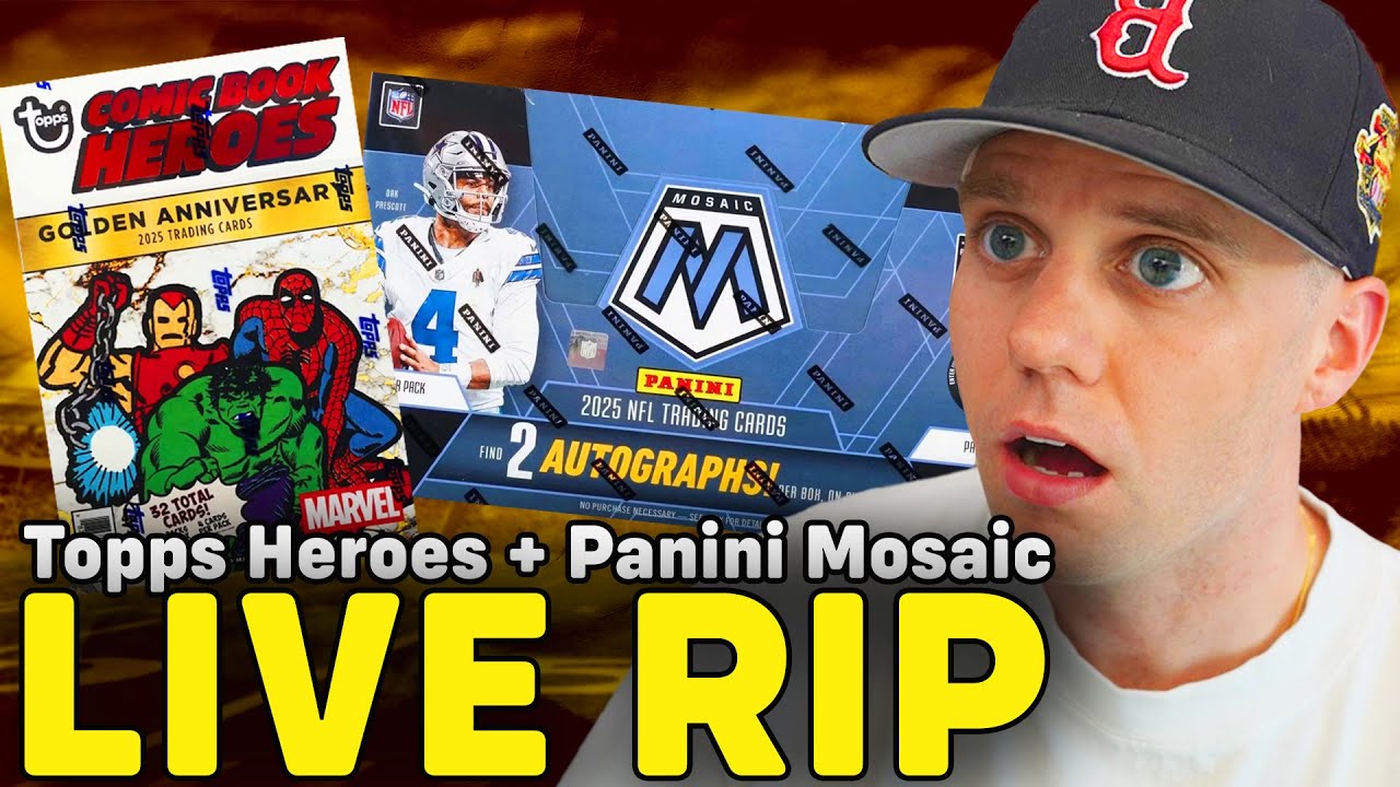 LIVE RIP: 2025 MOSAIC FOOTBALL & TOPPS BASKETBALL