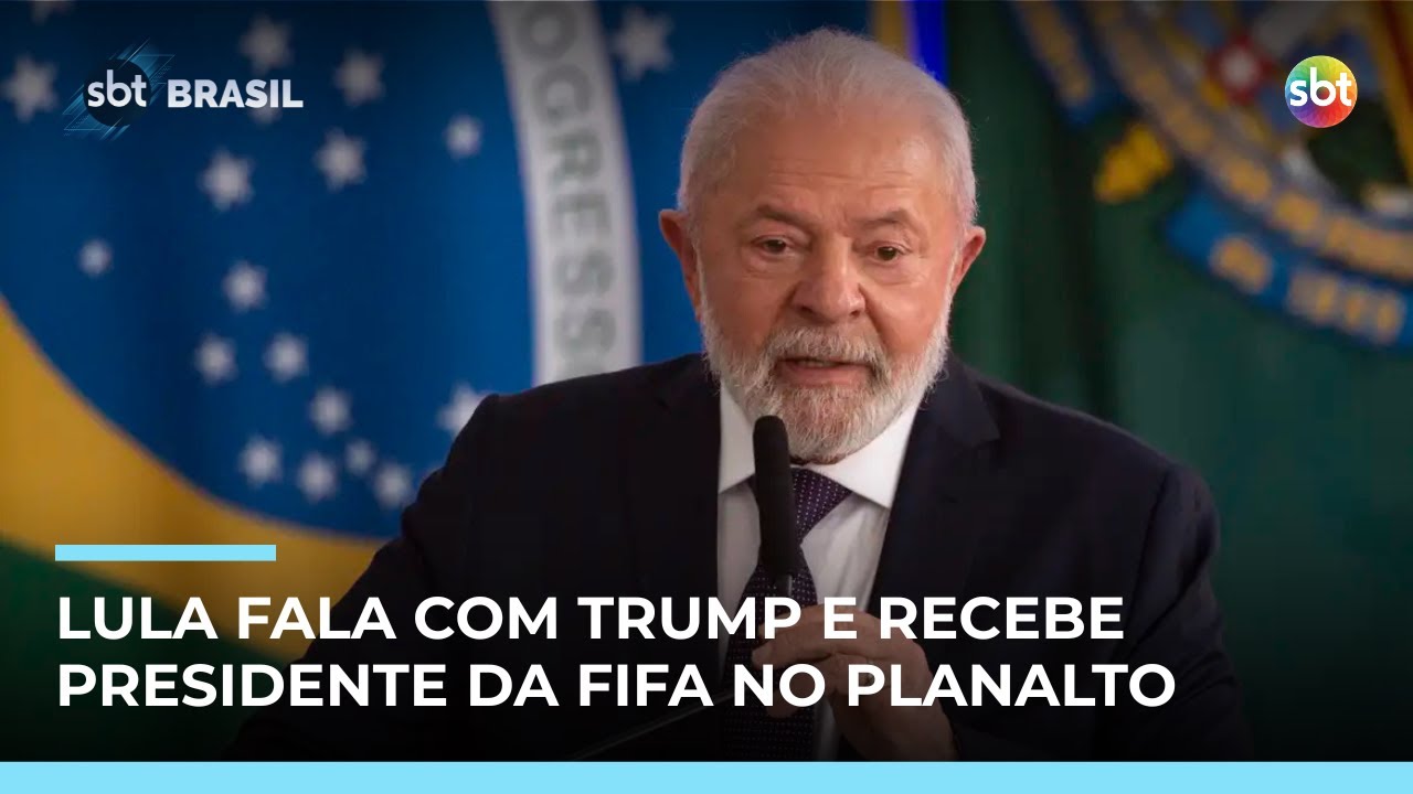Lula e Trump discutem Gaza, ONU e encontro em Washington em ligação | #SBTBrasil