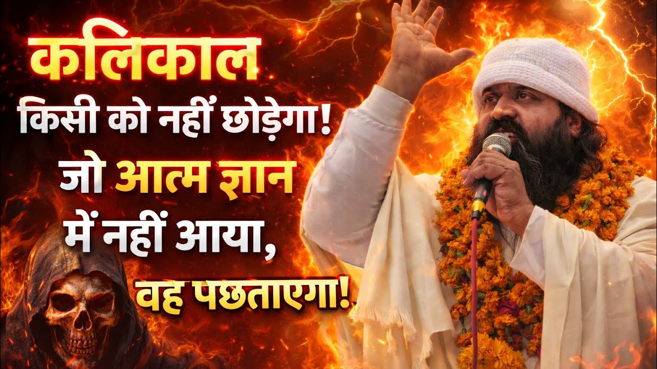 “कलिकाल किसी को नहीं छोड़ेगा!जो आत्म ज्ञान में नहीं आया, वह पछताएगा!” Nitin das satsang #kalkiavatar