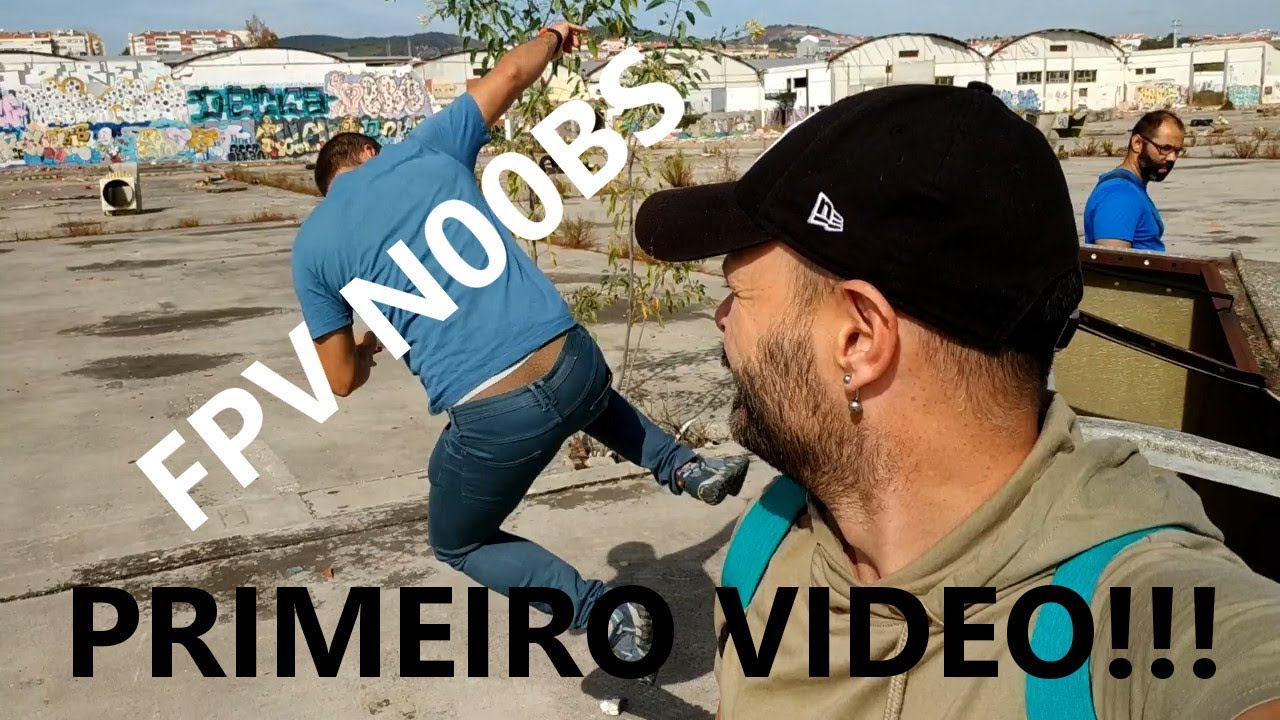 Sessão de FPV na Póvoa de Santa Iria - PRIMEIRO VÍDEOOO!!! (Noobs)