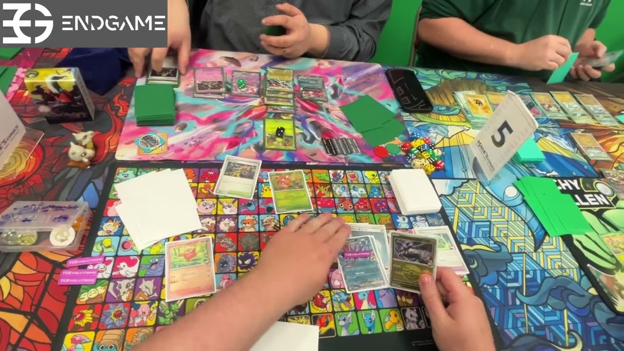 В игре Pokemon TCG Ascended Heroes: Зороарк (экс-версия) от N против Драгапульта (экс-версия)/Дас...