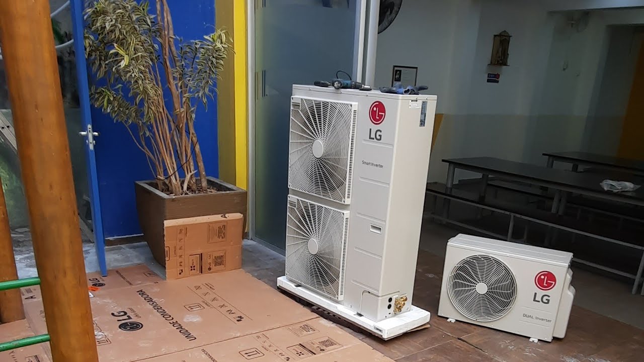Instalação Completa Split Piso-Teto 60.000btus LG Inverter e Split hi-wall 18.000btus LG Inverter