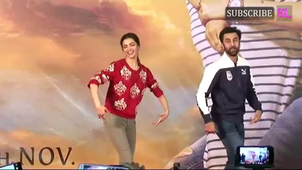 Deepika Padukone - Ranbir Kapoor Have a Blast During the Tamasha Promotions at Pillai College