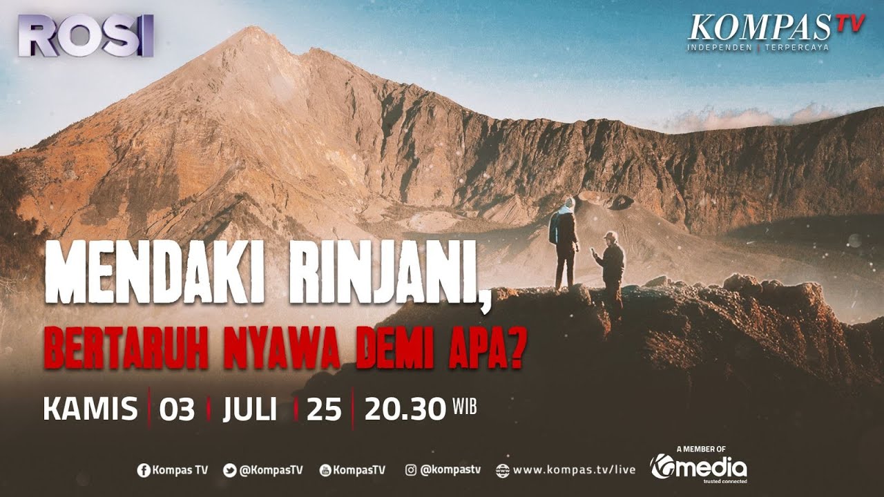 🔴 LIVE - Mendaki Rinjani, Bertaruh Nyawa Demi Apa? I ROSI
