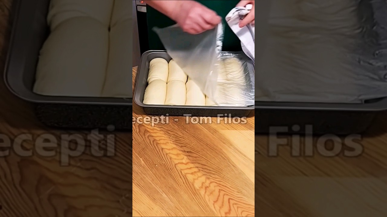 PAMUK PECIVO Za recept kliknite kvadratić u donjem desnom kutu #food #cook #bread #dough #hleb #pie