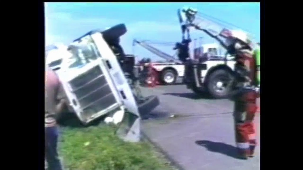 Working With The Fire Dept To Recover A Tanker With A Hazardous Load
