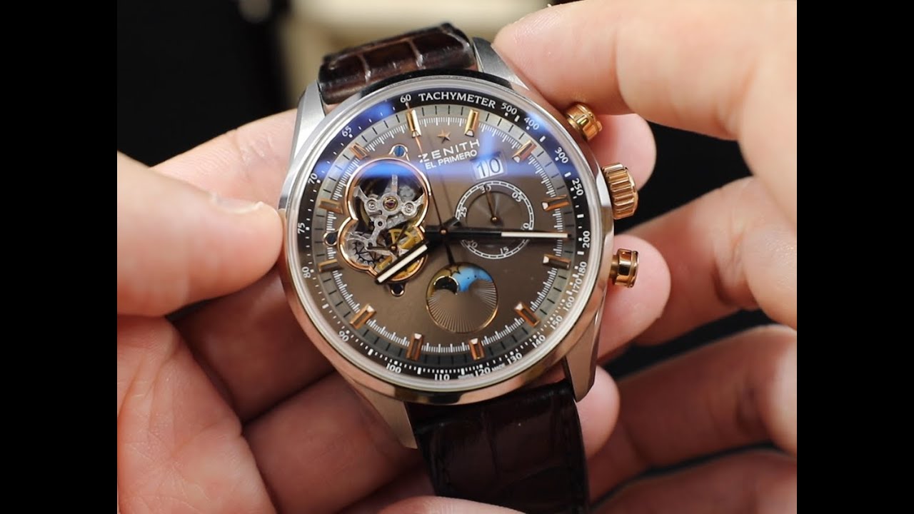 (Op.23) Zenith Chronomaster El Primero Grande Date 開箱 -- El Primero歷史分享