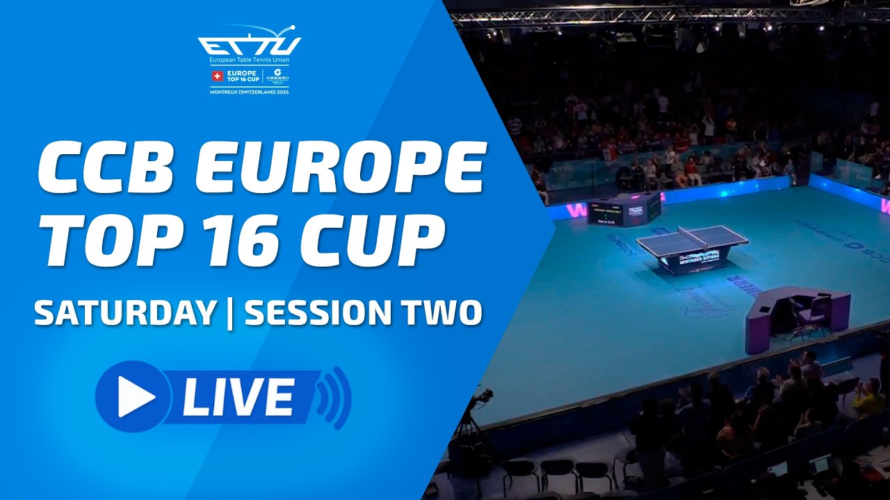 CCB EUROPE TOP 16 CUP LIVE | DAY 3 | SESSION 2