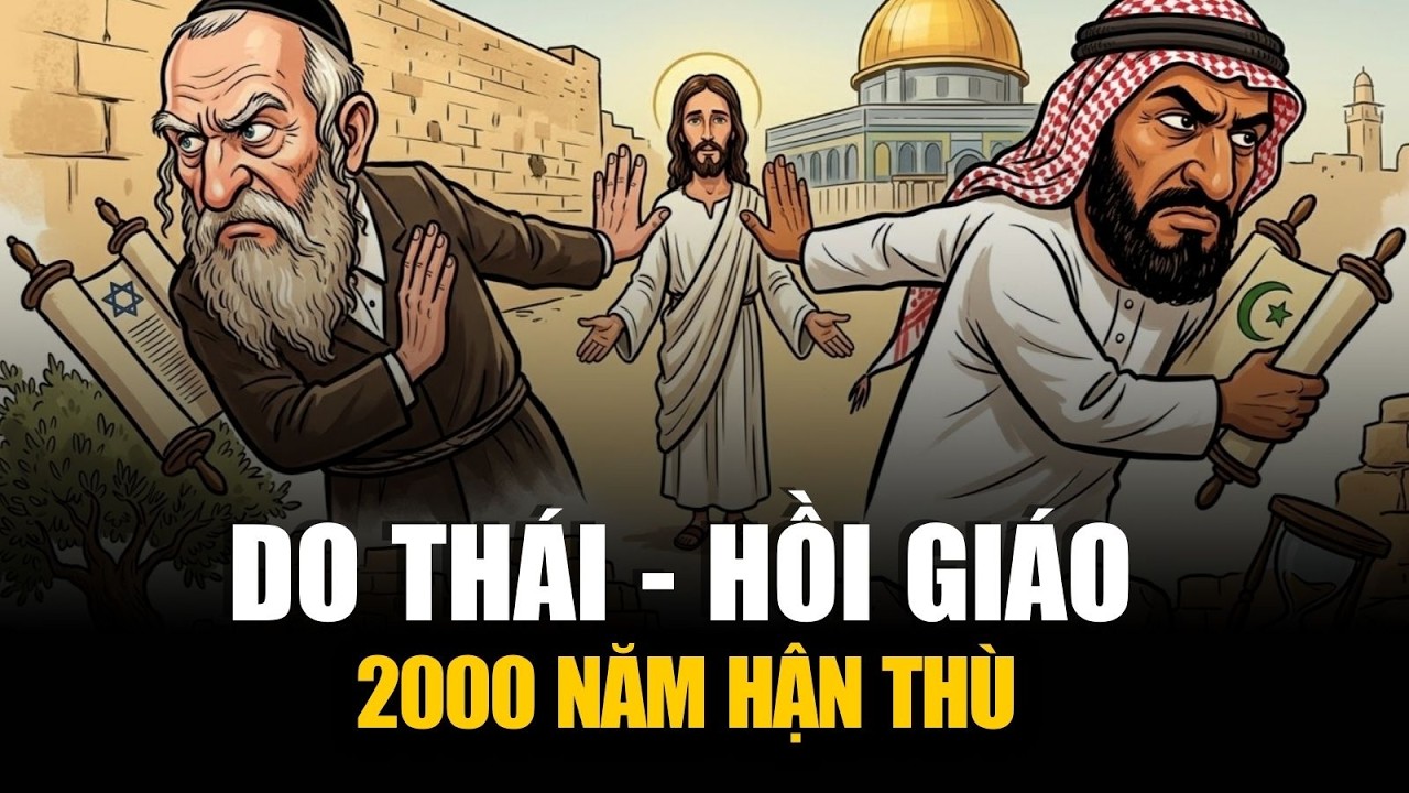 2000 Năm Thù Hận: Vì Sao Người Do Thái & Hồi Giáo Quyết Cự Tuyệt Chúa Giê su?
