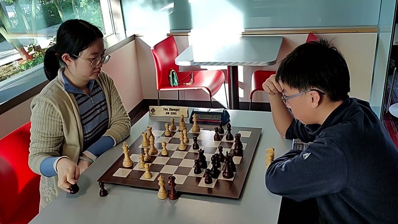 GM Tan Zhongyi Slowly Outplays her Opponent.