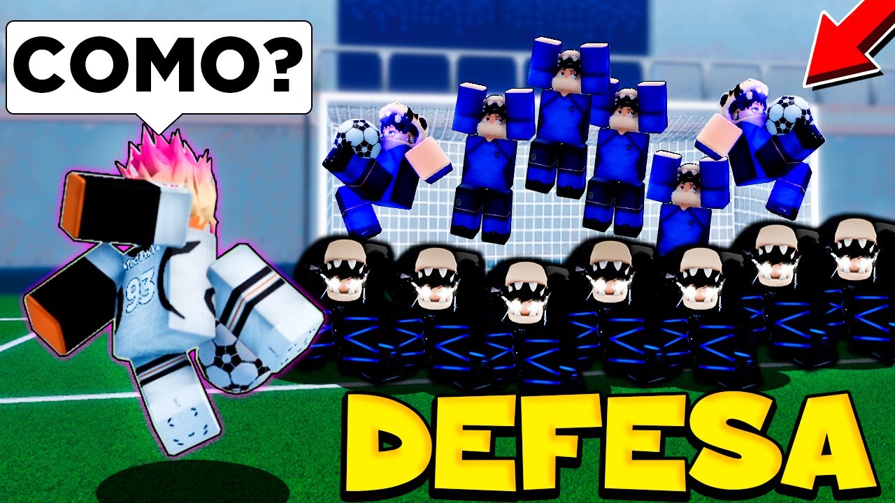 CRIEI a MELHOR DEFESA do Blue Lock Rivals! 🛡️