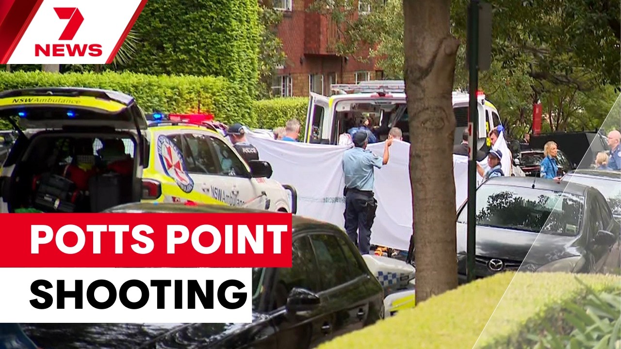 Man shot dead in Potts Point after attacking two women | 7NEWS