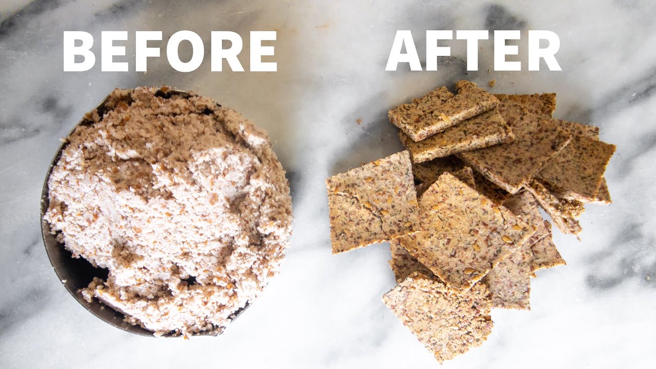 JUICE PULP RECIPES (vegan crackers)