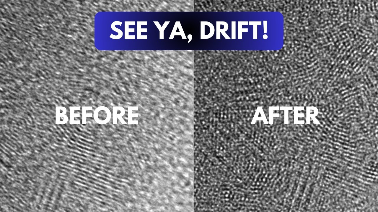 FEI Velox: drift-corrected frame integration for TEM imaging
