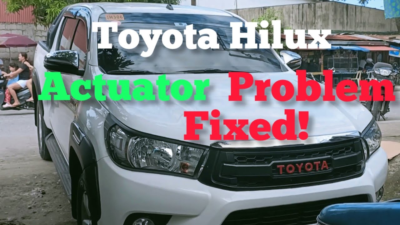 Toyota Hilux 4x4 Actuator Problem let me fix it for Free | Ef Ganadin