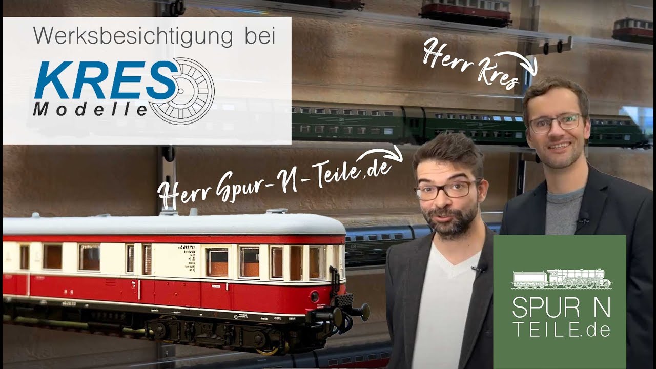 Daniel zur Werksbesichtigung bei Kres