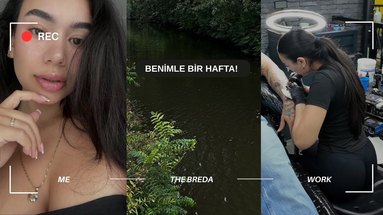 Hollanda'da Dövme Sanatçısı Olarak Bir Hafta | İş, Spor, Acı & Enerji! ⚡️