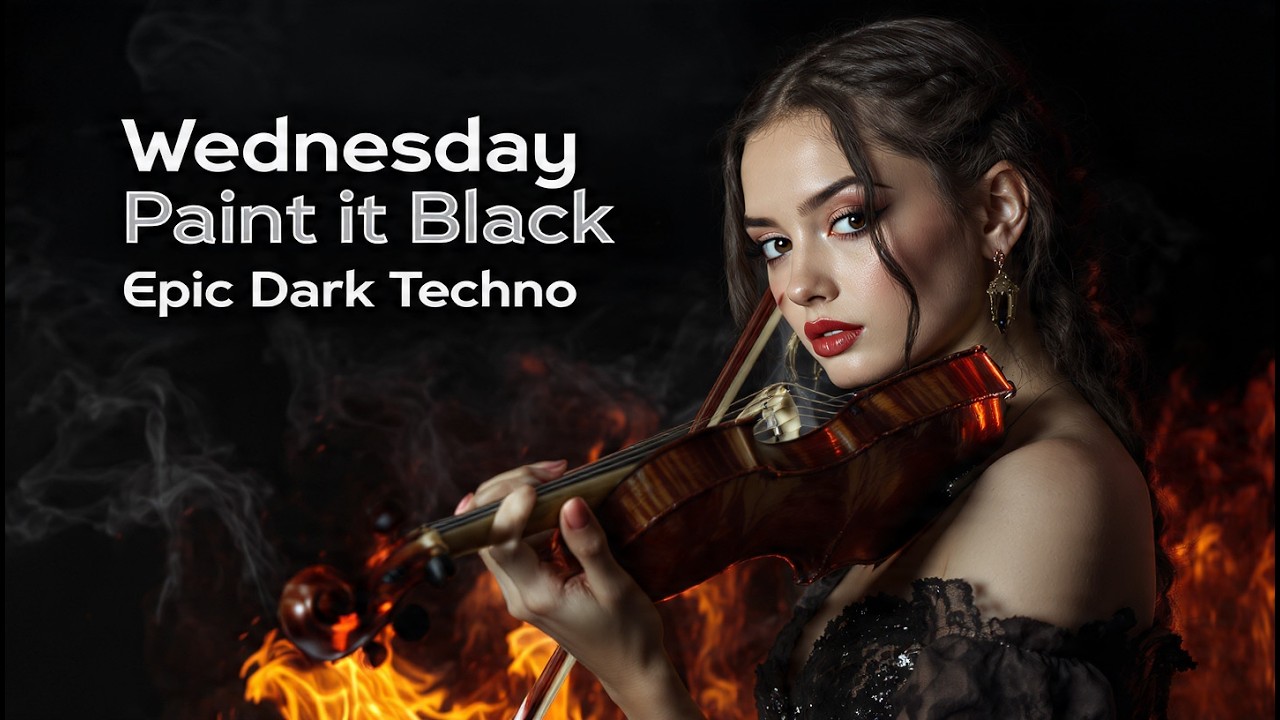 Wednesday - Paint it Black - The Rolling Stones  [Epic Dark Techno]