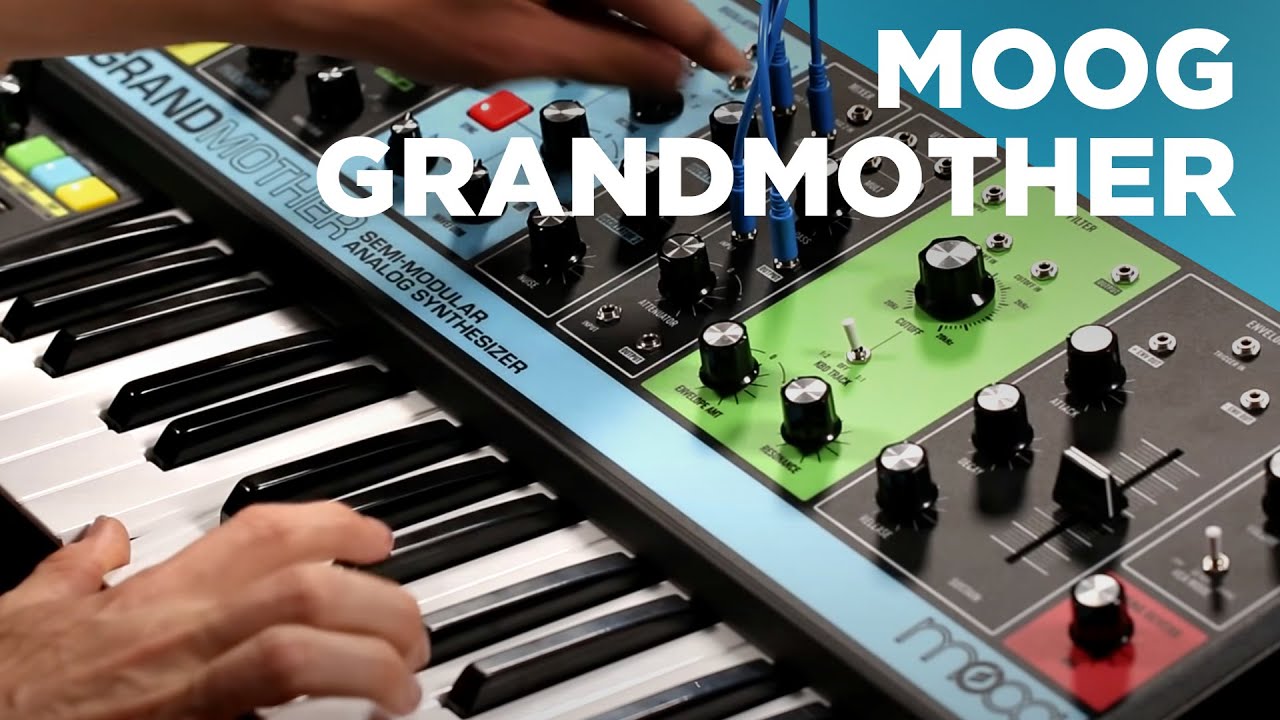 Moog Grandmother Semi-Modular Keyboard Synth