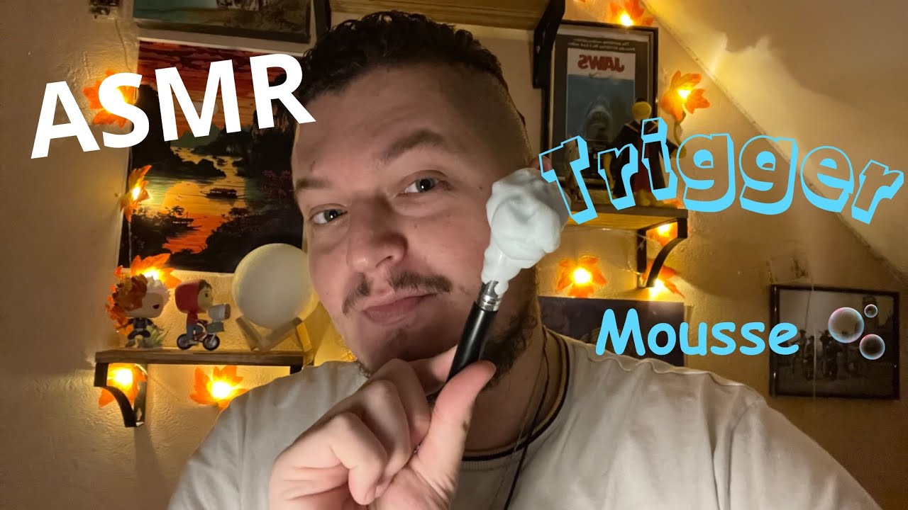 #ASMR Des frissons dans la tête 🤯❤️ avec de la mousse 🫧