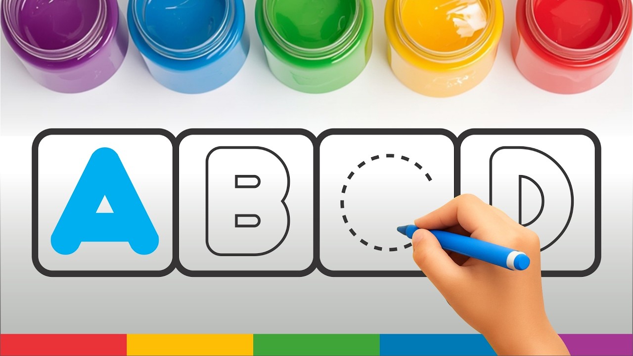 ABC written practice for nursery | Alphabet tracing | ABC song | abc phonics song | A to Z