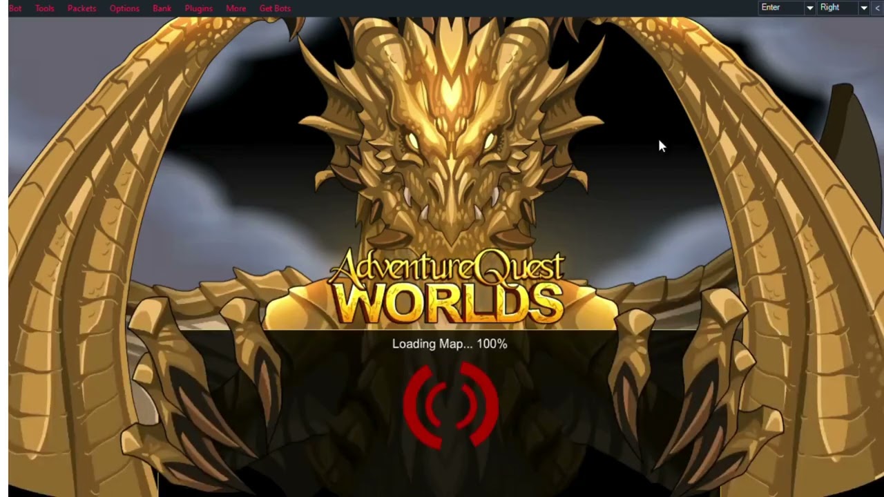 DARKON FIRST ERRAND BOT BY OAKRAMS -AQW BOT GRIMOIRE