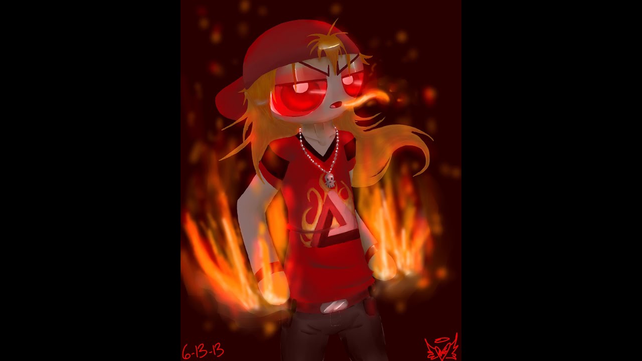 Red Flame- Speed Paint
