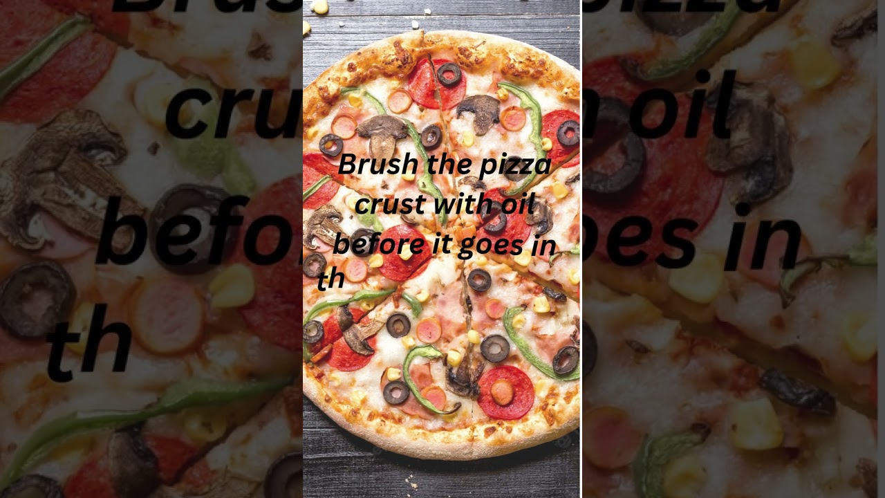 TIP FOR CRUNCHY AND FLAVORFUL PIZZA CRUST #cooking #kitchensecrets #share #shorts #foodforlife#like