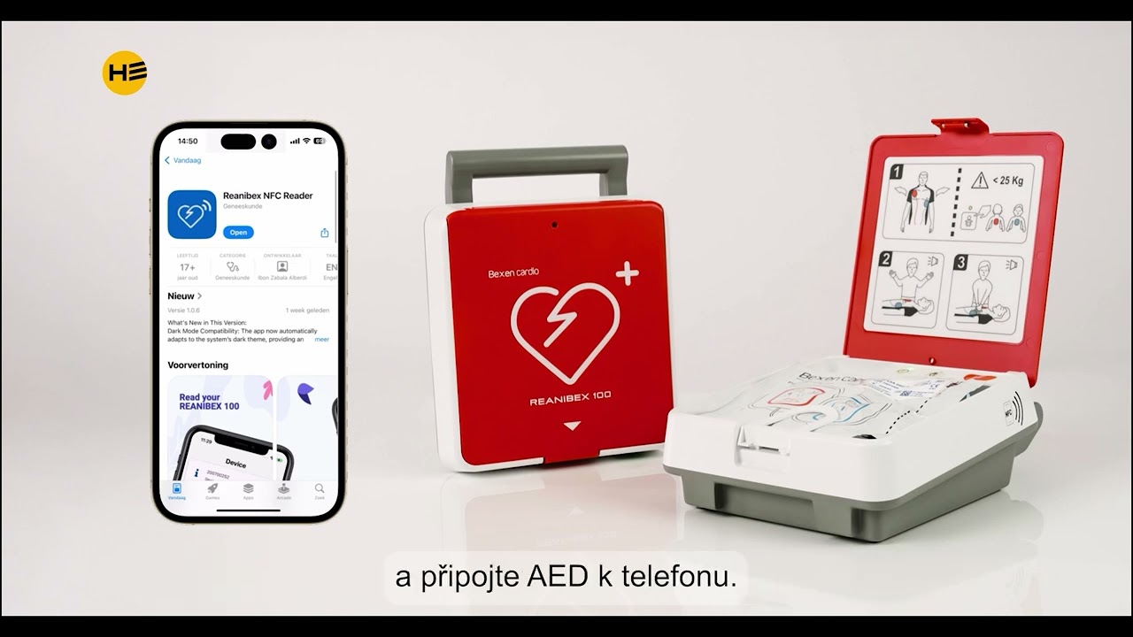 AED REANIBEX 100 – instruktážní video